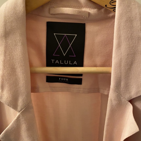 Talula Blush pink blazer - Picture 2 of 4